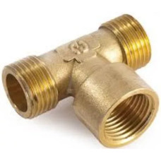 General Fittings Трійник 1/2" ЗВЗ Нікель (270012N040404A)