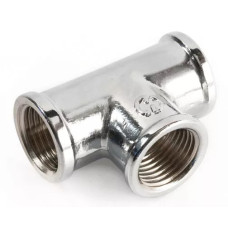 General Fittings Трійник 1/2" ВВВ Хром (270014B040404A)