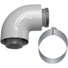 PROTHERM Концентричний відвід 90° 80/125 (конденс) (0020109178)