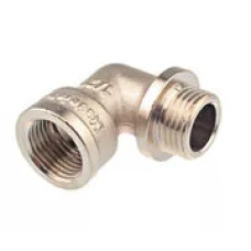 General Fittings Кутник 1/2"х1/2" ЗВ Нікель (270024N040400A)