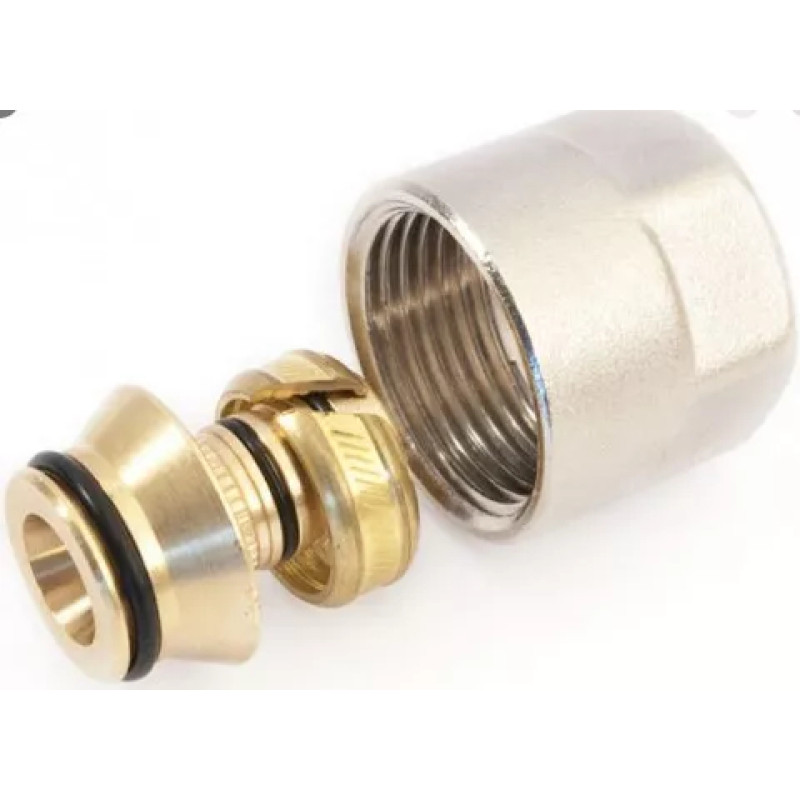 General Fittings З'єднання різьбове для підключення труб 20х2 х 3/4", для багатошарових труб (570080N052020H)