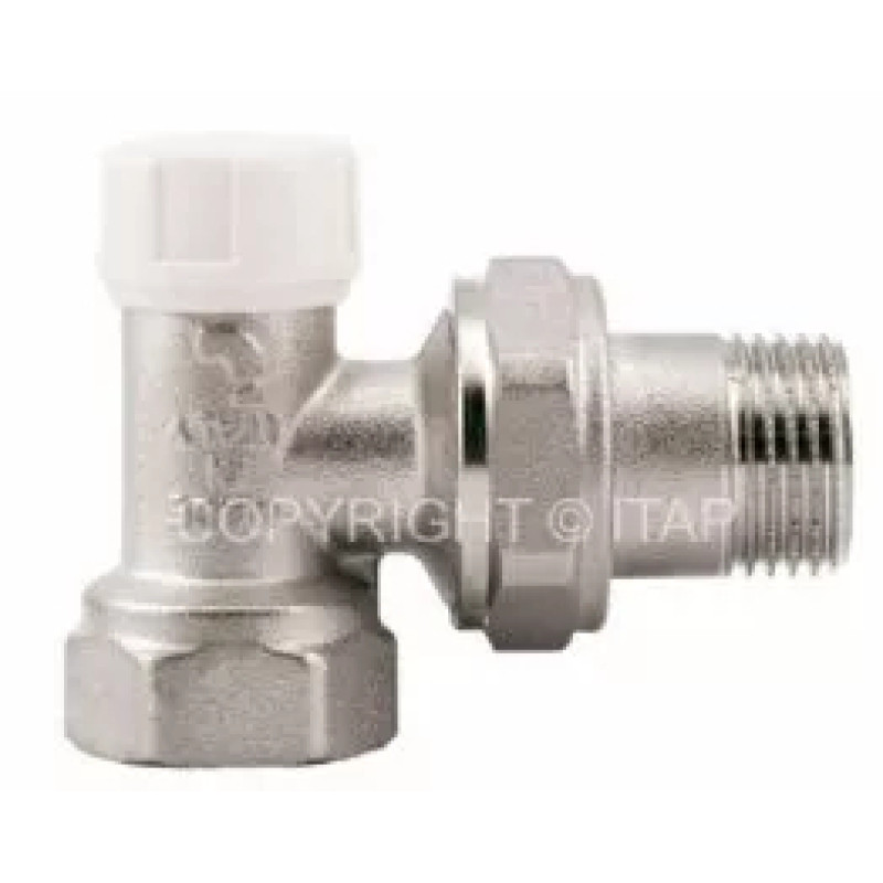 General Fittings Кран радіаторний 1/2" кутовий, для обратки (7E00J9N040490A)