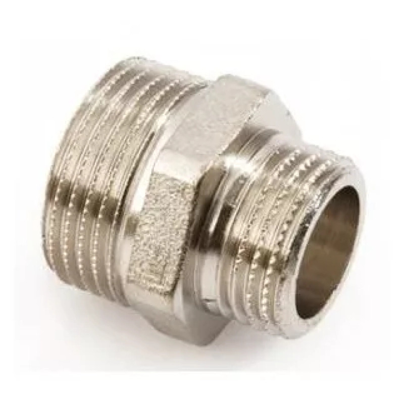 General Fittings Ніпель редукційний 1/2"х3/4" ЗЗ Нікель (260003N050400H)