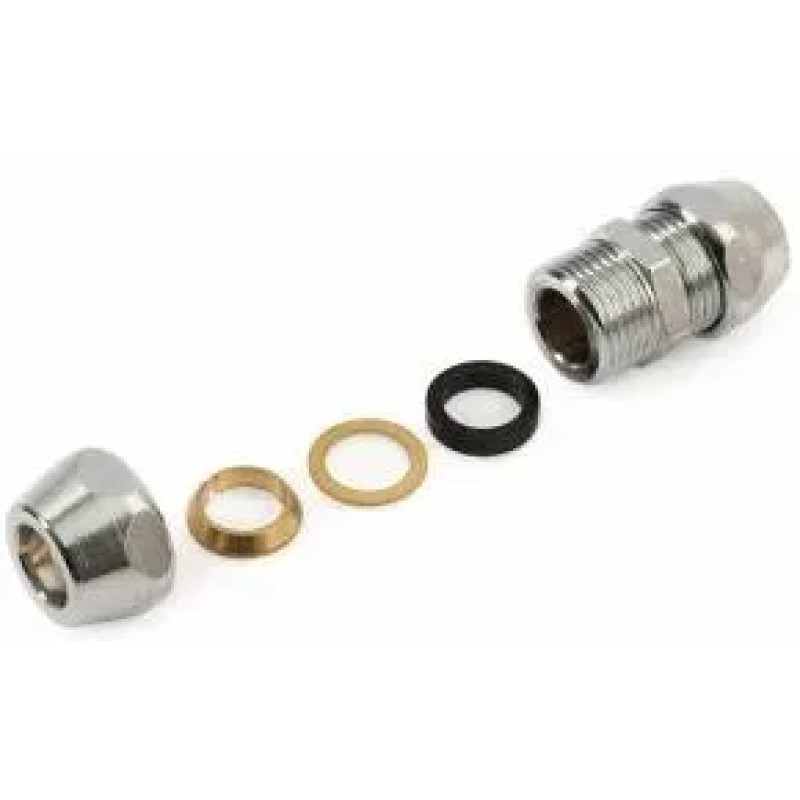 General Fittings Цанговий з'єднувач 10х10 (140000C031000H)