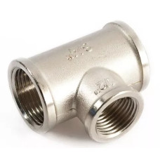 General Fittings Трійник 1"x3/4"х1" ВВВ Нікель (270013N100510A)