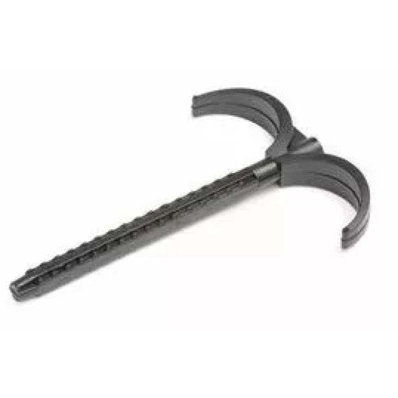 Гак з дюбелем, для кріплення 2 труб без ізоляції до підлоги (257388002)