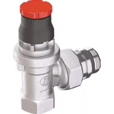 Giacomini Кутовий термостатичний клапан з автоматичним динамічним регулюванням витрати, 1/2" (R401DBX033)