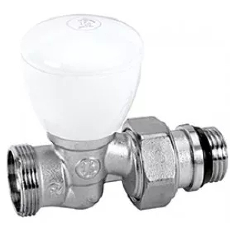 Giacomini Прямий ручний клапан з зовн. різьб., розмір 3/8 "x 16 (R27X032)