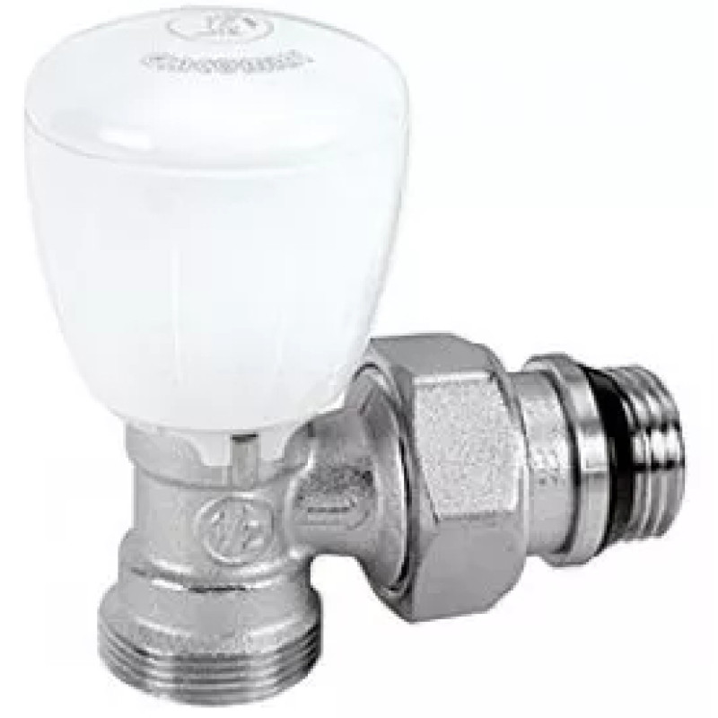 Giacomini Кутовий мікрометричний термостатичний клапан з зовн. різьб., розмір 3/8 "x 16 (R431X032)