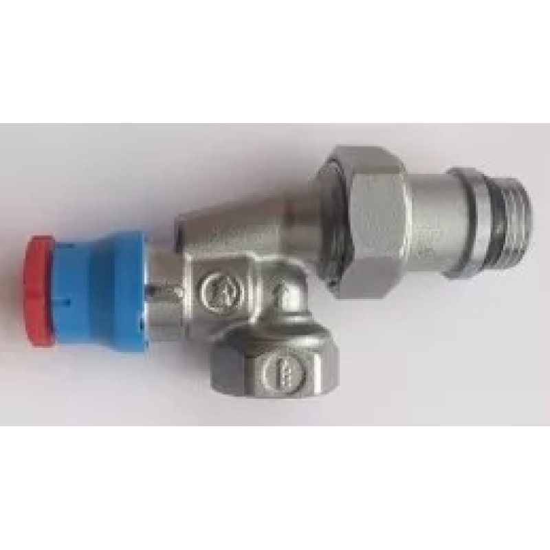 Giacomini Кутовий осьової термостатичний клапан, розмір 1/2 " (R415X033)