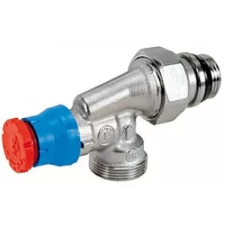 Кутовой осевой термостатический клапан, размер 1/2 "x 16"