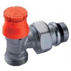 Giacomini Кутовий термостатичний клапан з зовн. різьб. і попереднім налаштуванням розмір 1/2 "x 16 (R411PX233)