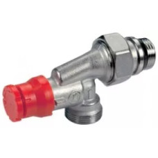 Giacomini Термостатичний кутовий осьової клапан з попереднім налаштуванням розмір 1/2 "x 16 (R415PX242)