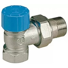 Giacomini Кутовий термостатичний клапан з різьб. підключенням термоголовки, розмір 3/4 " (R401QX004)