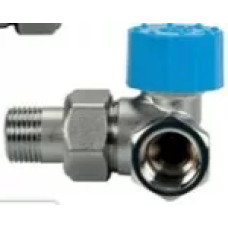 Giacomini Кутовий термостатичний клапан 2-площинний з різьб. підключенням термоголовки, розмір 1/2 "- прав. (R403HX033)