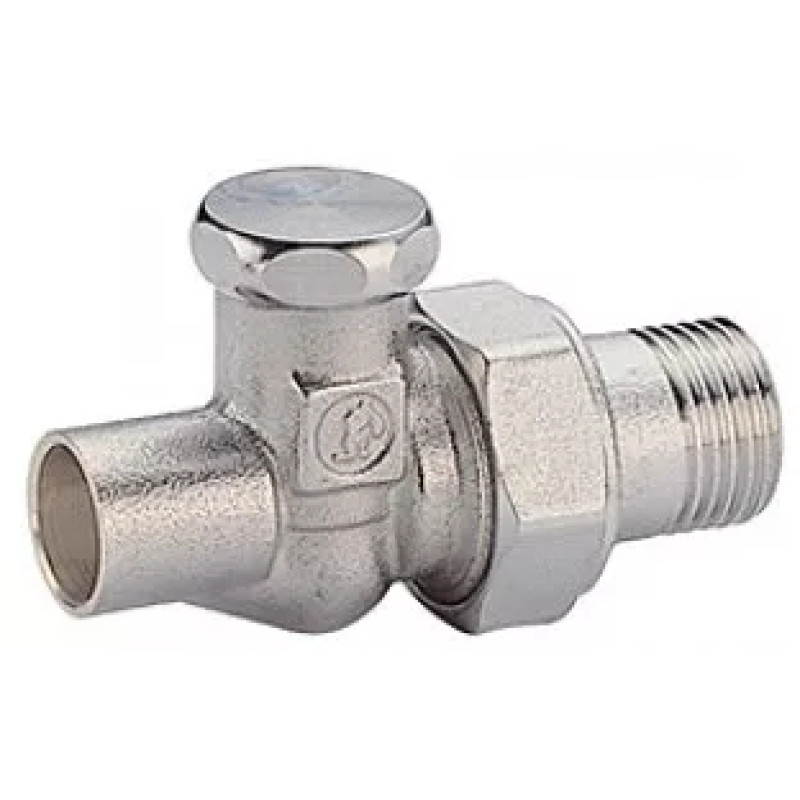 Giacomini Прямий запірний клапан під пайку, розмір 1/2 "x 15 (R17CX003)