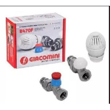 Giacomini Комплект термостатичний зі збільшеним проходом, розмір 3/4 "- прям. (R470FX064)