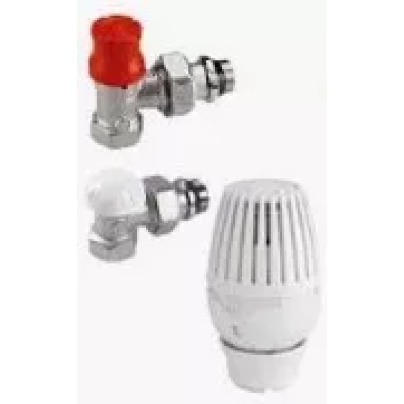 Giacomini Комплект термостатичний c попереднім налашт. (без коробки), розмір 3/8 "- кут. (R460PF002)