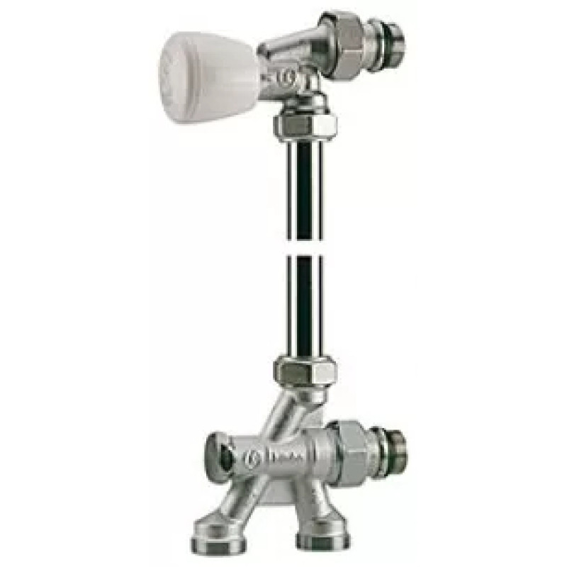 Giacomini Мікрометрична термостатичні група для двотрубних систем з кутовим клапаном, розмір 1/2 "x 18 x 15 (R438X036)