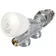 Giacomini Мікрометричний термостатичний компактний вузол для однотрубних систем, розмір 1/2 "x 16 (R437NX031)