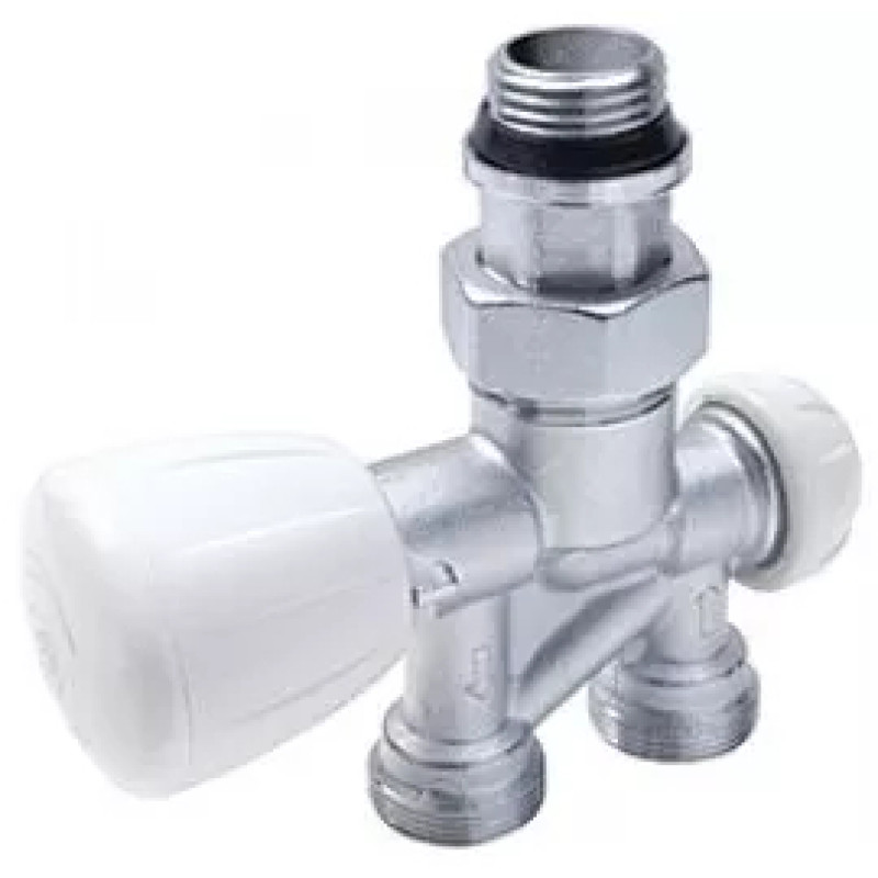 Giacomini Мікрометричний термостатичний вузол для однотрубних систем прямий, розмір 1/2 "x 16 (R356MX061)