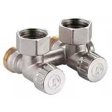 Giacomini Вузол нижнього підключення кутовий, для одно- і двотрубних систем, розмір 1/2 "M x 18 (R384X011)