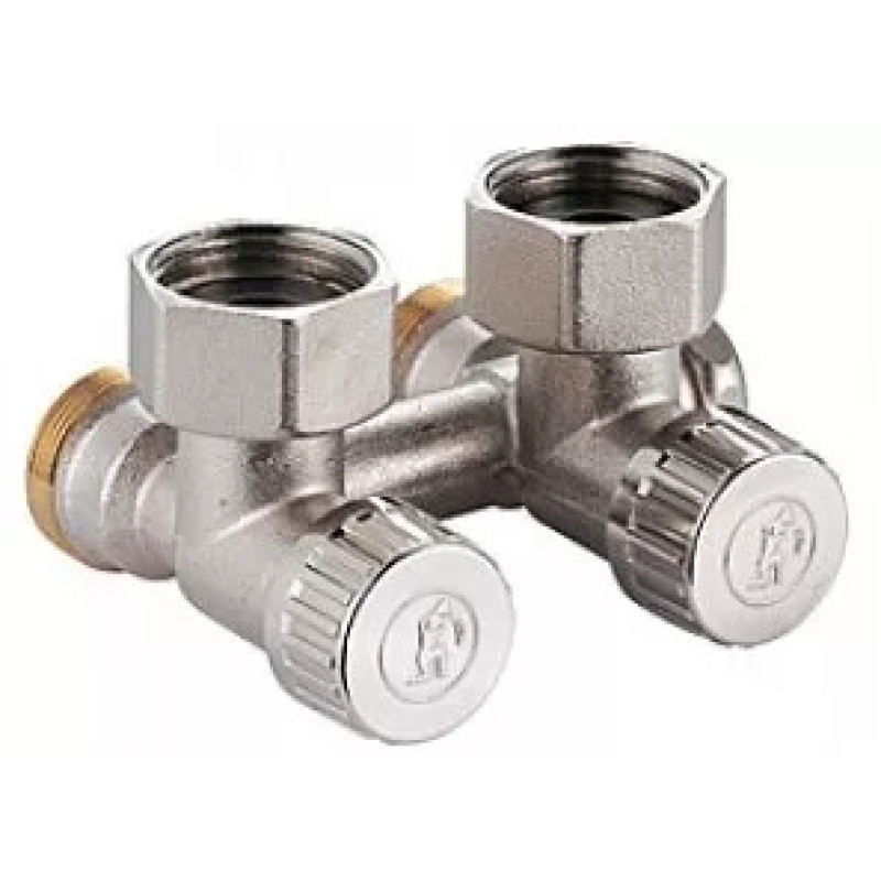 Giacomini Вузол нижнього підключення кутовий, для одно- і двотрубних систем, розмір 1/2 "M x 3/4" E (R384X012)