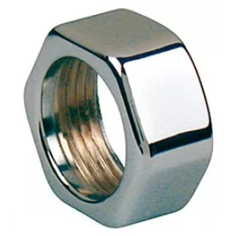 Giacomini Блискуча хромована гайка, розмір 3/4 "x 1/2" (T18CX003)
