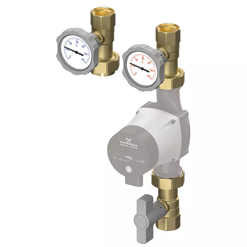 Meibes Насосная группа 1 1/4" Тип C+R (комплект груп C и R)