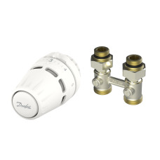 Danfoss Комплект термостатичний Regus RA + RLV-KB 1/2" прямий (015G5310)