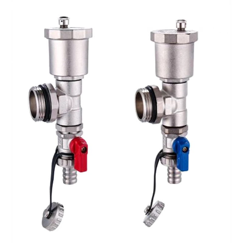 Конечный элемент коллектора автоматического клапана 1" DJOUL (2/50) латунь (ST14475)