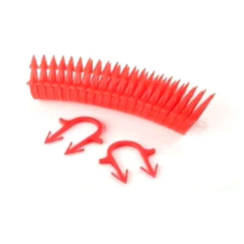 Скоба якорная под такер 40 (1000) красная, PASKAL (ST14185)