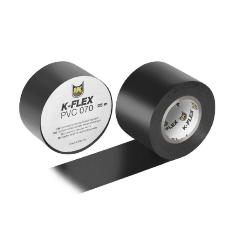 K-flex Стрічка PVC 038-025 AT 070 black (850CG020001)