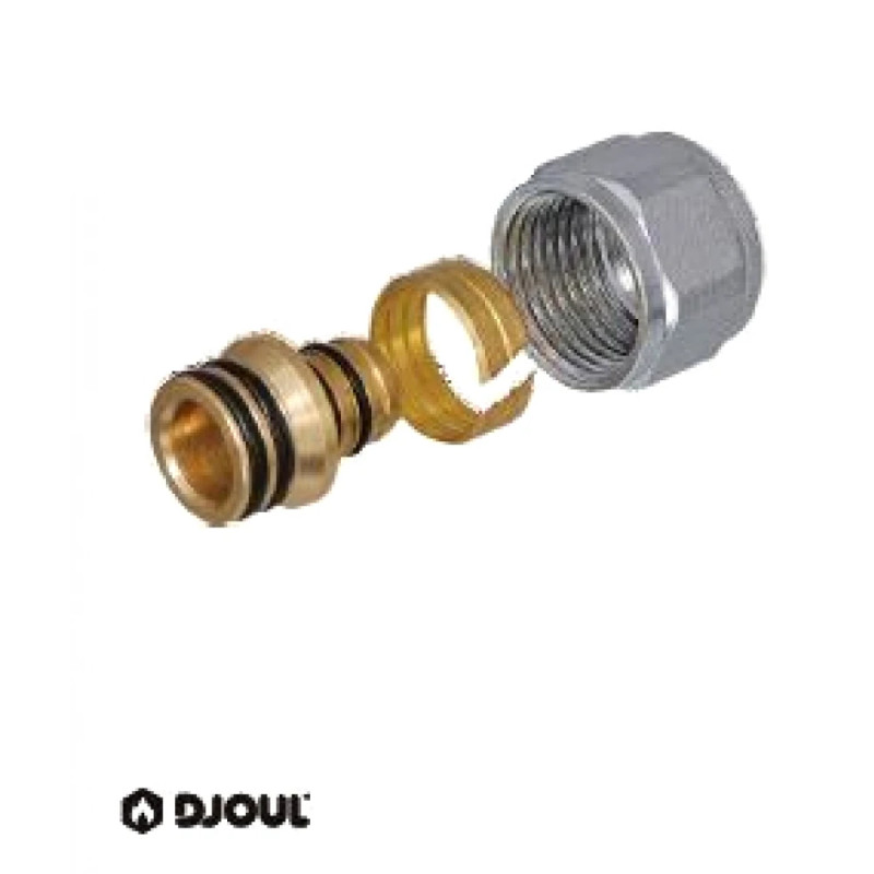 Евроконус нерж.сталь 16 х 2,0 (3/4") DJOUL (50/300) (ST15255)