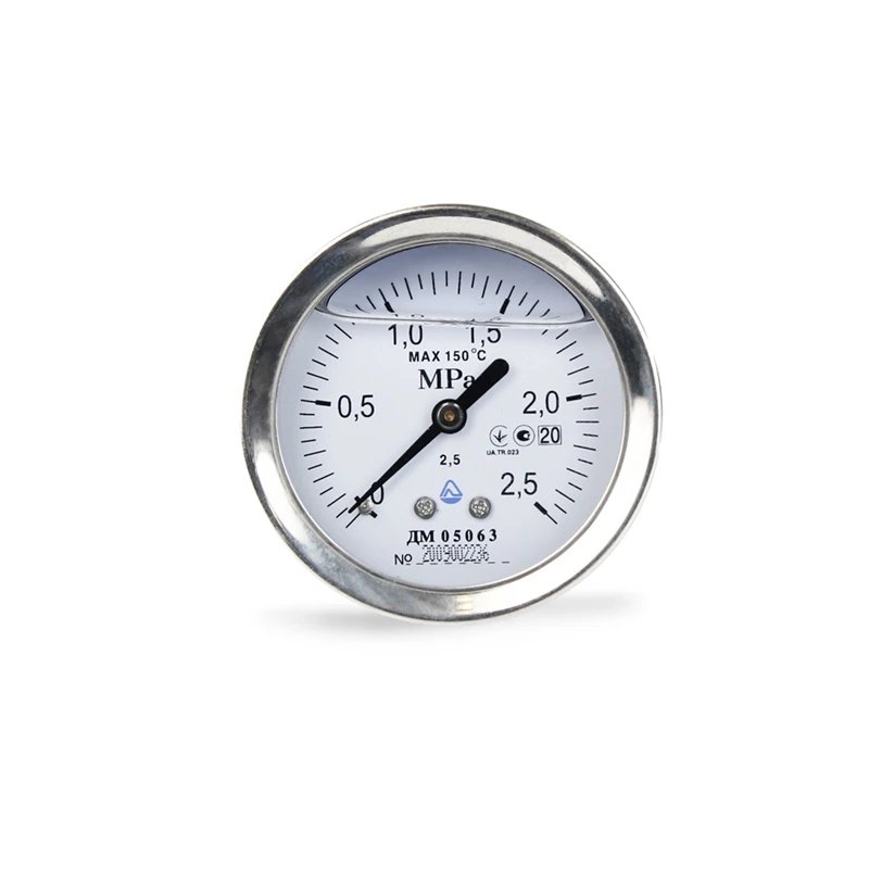 Манометр ДМ 05063-2,5 МПа -кл.2,5-05-Г(О)G1/4Артикул: 101964