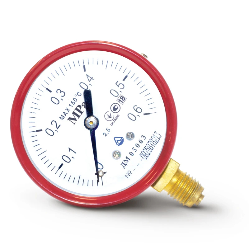 Манометр ДМ 05050-0,6 МПа -кл.2,5 - 01 - C3H8(пропан)Артикул: 203149