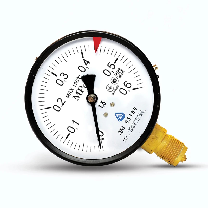 Манометр ДМ 05100-0,6 МПа -кл.1,5-01Артикул: 102453