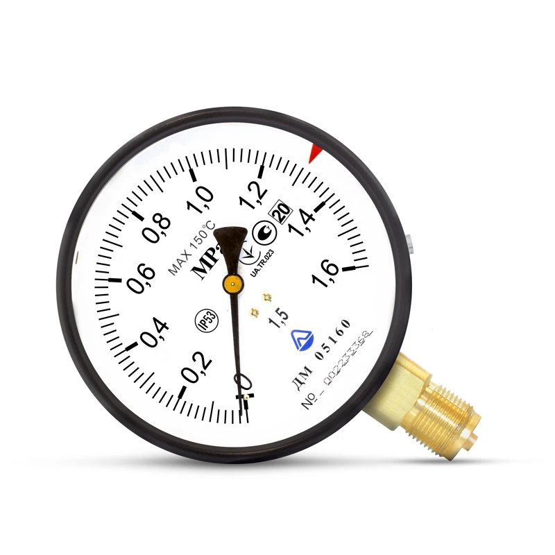 Манометр ДМ 05160-1,6 МПа -кл.1,5-01Артикул: 103049