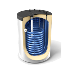 TESY Бойлер косвенного нагрева 1 змиевик EV 15S 160 60 ZW