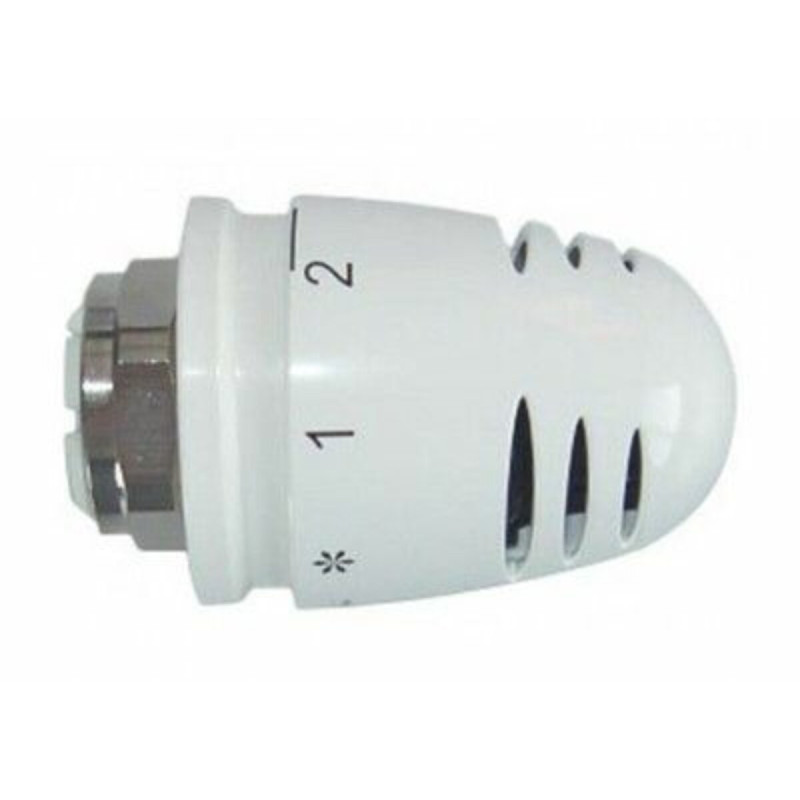 HERZ Термостатичная головка -MINI "D", М 23x 1,5 цвет - белый
