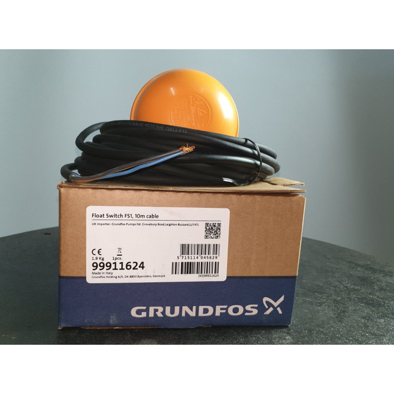 GRUNDFOS Поплавковый выключатель FS1, кабель 10м.