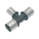 Тройник press PPSU с пресс-кольцом 50x4/50x4/50x4 KAN KAN-therm (9050.100)