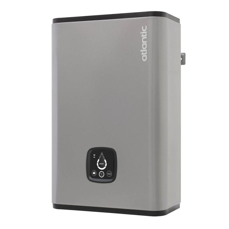 Atlantic Водонагрівач (бойлер) електричний Vertigo Steatite WI-FI 50 ES-MP0402F220-S WD (2250W) silver 80 літрів (831217)