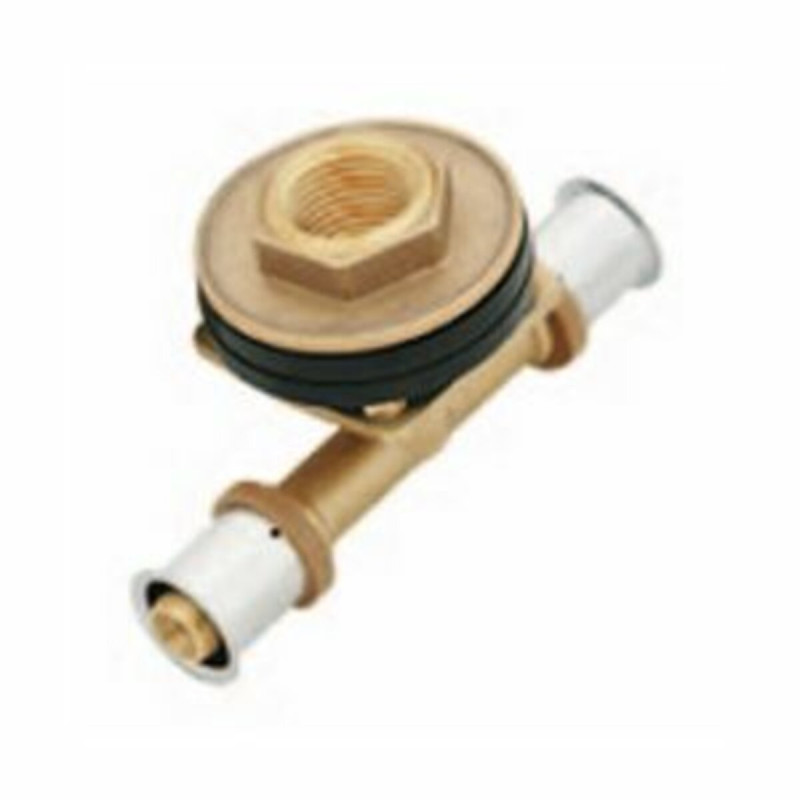 KAN-therm Редукционный тройник press 20 1/2 16 ВВ с гайками  (K-084020)