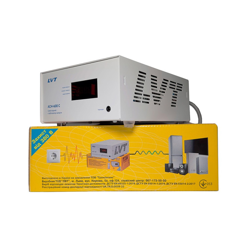 LVT Тиристорный стабилизатор напряжения АСН-600С