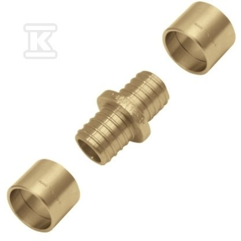 KAN-therm З'єднувач двосторонній Push 18x2/18x2,5 (1109046004) (1109046004)