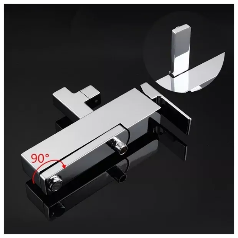 GAPPO Душова система G2418, вилив - перемикач на лійку, хром