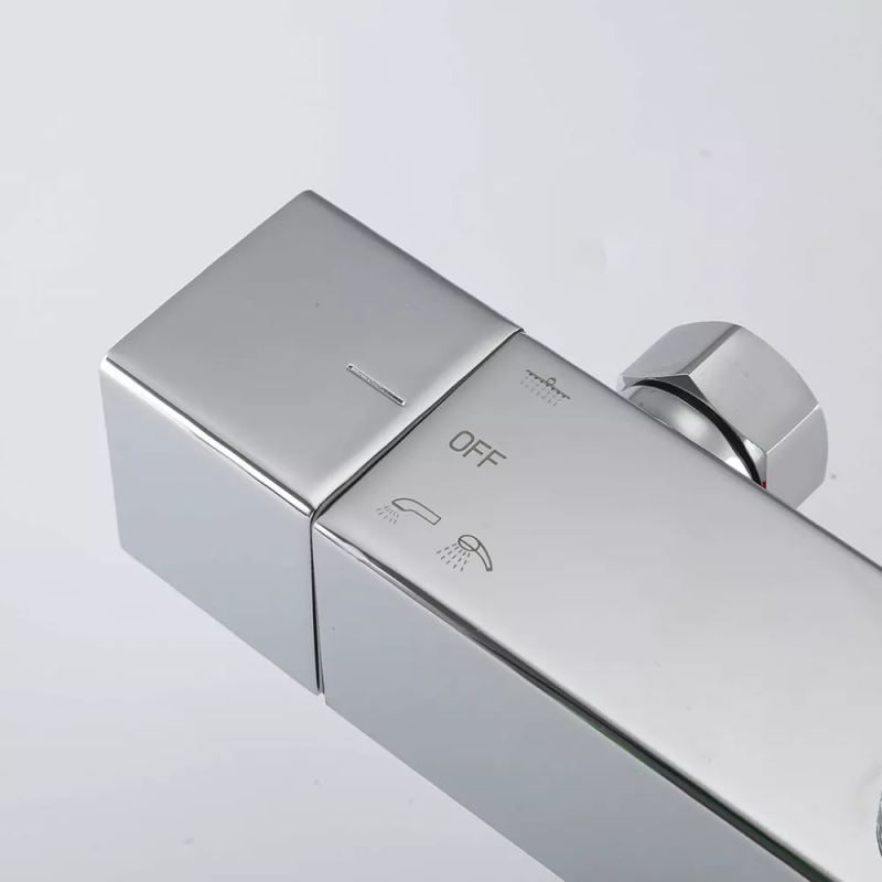 GAPPO Душова система з термостатом G2418-40, вилив перемикач на лійку