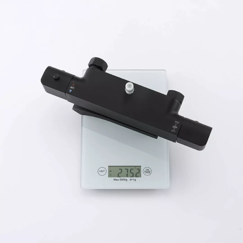 GAPPO Душова система з термостатом G2407-60 вилив - перемикач на лійку, 3-функції, чорний