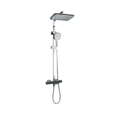 GAPPO Душова система з термостатом G2491-50, вилив - перемикач на лійку 3 режими